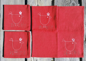 chicks napkins